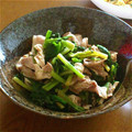 スージー＆ジル's cooksnap of when they made お肉たっぷり♪ウマウマ辛し和え.