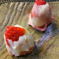 haturi's cooksnap of when they made 白餡で上品な甘さのいちご大福.