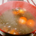 Satoco❋'s cooksnap of when they made ❀酸辣湯風もずくとトマトのスープ❀.