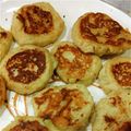 atcha's cooksnap of when they made さつまいもと豆腐のお焼き風パンケーキ.