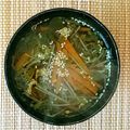 ちなこは's cooksnap of when they made 豆苗とにんじんの玉子スープ.