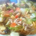 たんたん　's cooksnap of when they made 野菜たっぷり！長崎皿うどん.