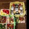 みぃきちmam's cooksnap of when they made まっくろくろすけ♡キャラ弁.