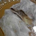 あこっこ's cooksnap of when they made バナナチョコクリーム☆生春巻.
