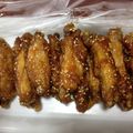 りーゆりママ's cooksnap of when they made 子供達に大人気の手羽中揚げ.