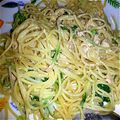 55ともちん's cooksnap of when they made 水菜とツナマヨの和風パスタ.