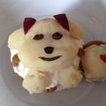 はもくり's cooksnap of when they made ☆愛犬用♪簡単☆誕生日ケーキ❤☆。♪.