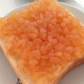 もこにゃん◎'s cooksnap of when they made 微糖☆角切り林檎ジャム❀.