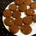 いぬくろ's cooksnap of when they made さくさく♡アーモンドチョコクッキー.