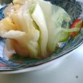 奈緒優希's cooksnap of when they made 白菜漬.