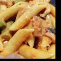 ゆちゃぷよ's cooksnap of when they made 簡単♡海老としめじのトマトクリームパスタ.