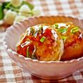 ついてるさとちゃん's cooksnap of when they made かぼちゃまんじゅうのあんかけ.