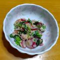 クックK5VBSJ☆'s cooksnap of when they made 色鮮やかラディッシュとツナのサラダ.