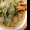 cacheee's cooksnap of when they made 生鮭の酒蒸し・白菜あんかけ.