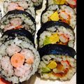 syanasana's cooksnap of when they made 美味しいものいっぱい巻いた♫超太巻き寿司.