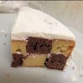 sinomin's cooksnap of when they made ❤♡amore mio❤♡～薔薇の咲く~ダミエの生チョコケーキღ バレンタインღ.