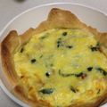 たけちゅんちゅん's cooksnap of when they made ベーコンとほうれん草のキッシュ.