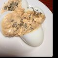 みー３２'s cooksnap of when they made ＊ツナマヨのたまご詰め＊.