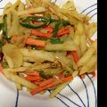 みー３２'s cooksnap of when they made じゃがいもとにんじんのツナカレー炒め.