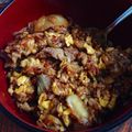 uw1020's cooksnap of when they made 焼肉屋さんのキムチ炒飯.