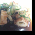 ぴのた☆'s cooksnap of when they made 簡単おつまみ☆胡瓜とちくわのわさび和え.