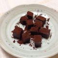 ちはるとはるな's cooksnap of when they made 材料三つの簡単生チョコ.