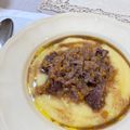 teabreak＊'s cooksnap of when they made 牛肉の赤ワイン煮ポレンタ添え.