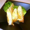 ささきのりぞう's cooksnap of when they made キャベツたっぷりチーズコロッケ風春巻き.
