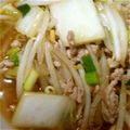 Aozora。's cooksnap of when they made ほっこり♬白菜の旨味あんかけ♬.