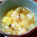 ■茉莉■'s cooksnap of when they made 白菜と椎茸の醤油あんかけ.