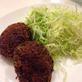 水色ミッキー's cooksnap of when they made キャベツ入り☆メンチカツ.