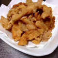 kockey's cooksnap of when they made 捨てないで〜！超簡単 鶏皮の唐揚げ☆.