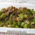 くいしんぼmogu's cooksnap of when they made ししとうとひき肉のゆずジャム炒め.