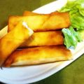 aaivamm's cooksnap of when they made 海老しんじょうで春巻き。.