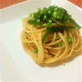 harutarou3's cooksnap of when they made レンジで早旨！ネギ塩昆布の和風スパゲティ.
