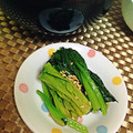 ☆ももぴ☆'s cooksnap of when they made ２人分・ほうれんそうのおひたし.