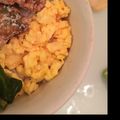 のんののはちみつ's cooksnap of when they made 超簡単..カップで..1分..いりたまご.