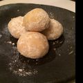 ちびまるにゃん's cooksnap of when they made ホロホロクッキー ＦＰでスノーボール♫.