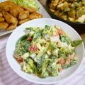 さらだaaa's cooksnap of when they made ブロッコリーとカリブのたまマヨサラダ.