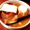 姫々姫's cooksnap of when they made 寒い日のごちそうオニオングラタンスープ.