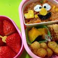cocomm's cooksnap of when they made 詰めるだけ♡エルモ弁当♡キャラ弁.