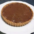 カラえり's cooksnap of when they made キャラメルチョコクリーム☆バナナタルト.