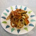 龍青空ママ's cooksnap of when they made かぼちゃとれんこんの焼きサラダ.