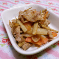 赤い電話's cooksnap of when they made お弁当にも！豚とごぼうの焼肉炒め.