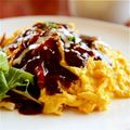 kyom36's cooksnap of when they made 材料２つでお店の味♪オムライスソース.