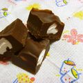 ピンクの毛糸だま's cooksnap of when they made バレンタインに♪一口サイズのふわチョコ.