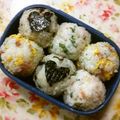 えれぼん's cooksnap of when they made 鮭とクリームチーズのおにぎり.
