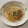 智☆恵's cooksnap of when they made 絶対美味しい♡クリームパスタ.