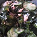 プーちゃんちゃん's cooksnap of when they made ツナとキュウリとワカメの酢の物.