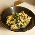 keikokhall's cooksnap of when they made うちのつゆだく親子丼〜麺つゆ活用★.